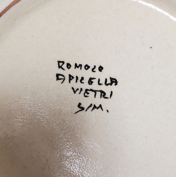 Romolo Apicella Vietri Dish - Picture 8 of 11